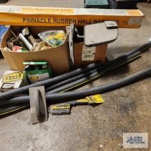 Lot of Plumbing supplies, hardware, cleaners and etc