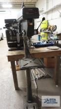 Craftsman 15 inch drill press. Chuck slips