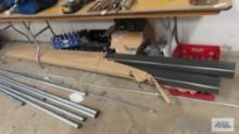 Lot of commercial downspout and accessories