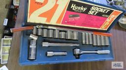 Husky socket set magnetic pickup tool. Not complete