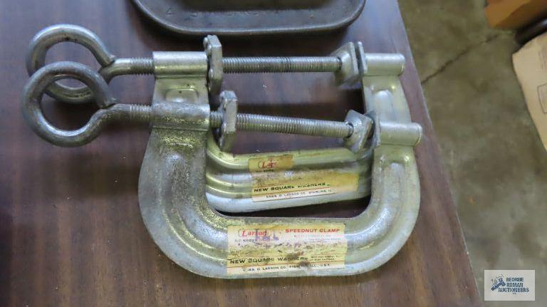 Heavy duty C clamps