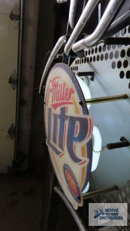 Miller neon light. Needs repaired