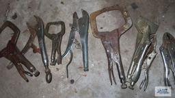 Welding clamps and vise grips