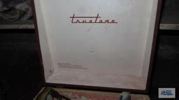 Vintage Truetone portable record player