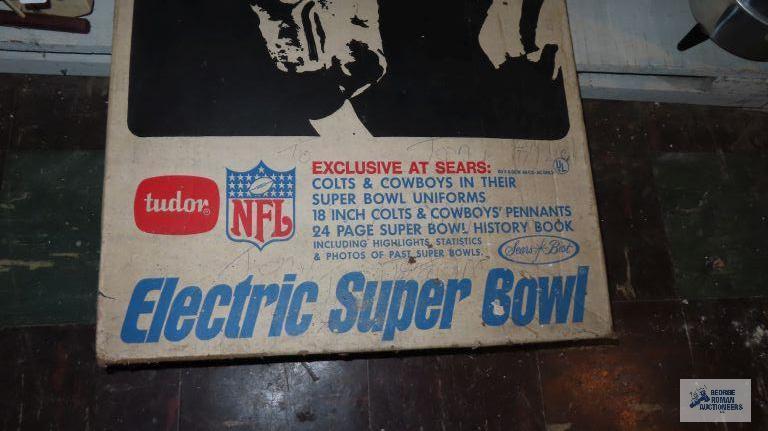 Vintage electric Super Bowl game