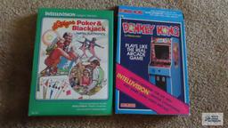 Two Intellivision games with boxes