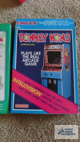 Two Intellivision games with boxes