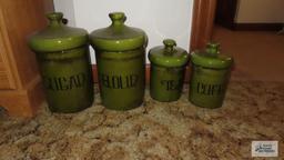 Ceramic canister set