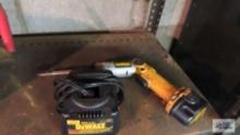 DeWalt driver with battery and charger
