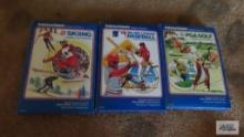 Three Intellivision games with boxes