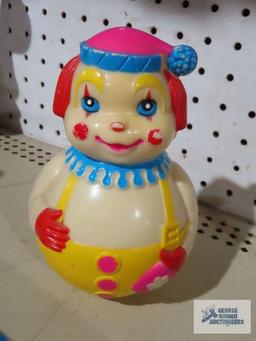 Kiddie Products Incorporated the first years infant clown toy