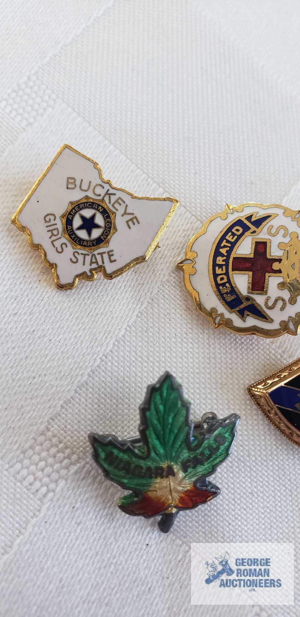School band pins and others