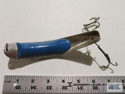 Vintage Helin swimmer spoon Michigan fishing lure