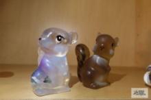 Two Fenton squirrels