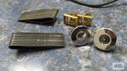 Cufflinks and money clips