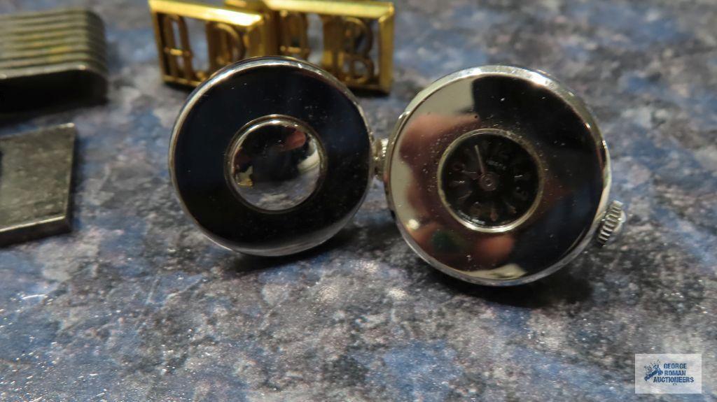 Cufflinks and money clips