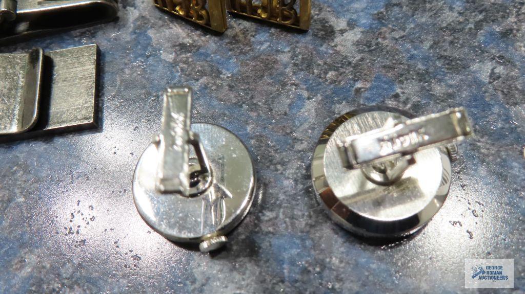 Cufflinks and money clips