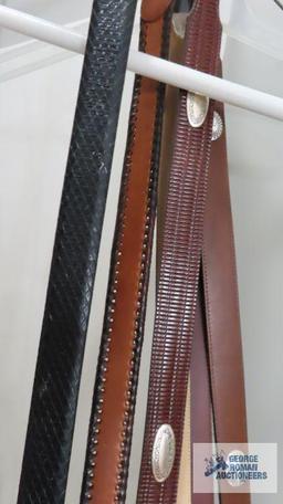 Assorted belts