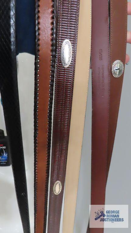 Assorted belts