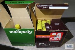 Winchester and Remington 20 gauge shells, NO Shipping!!