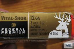 Federal Premium vital shok 12 gauge shells, NO Shipping!!