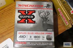 410 gauge rifled slug hollow point deer shells, NO Shipping!!