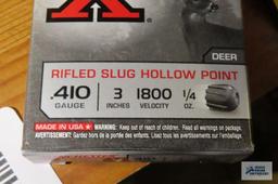 410 gauge rifled slug hollow point deer shells, NO Shipping!!