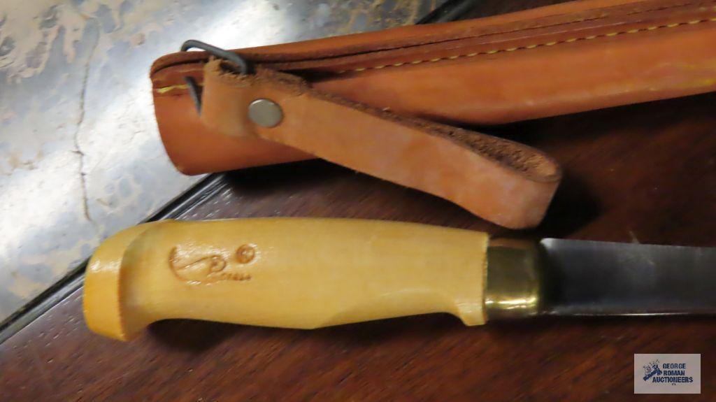 J....Marttiini Rapala...Finland...knife and sheath