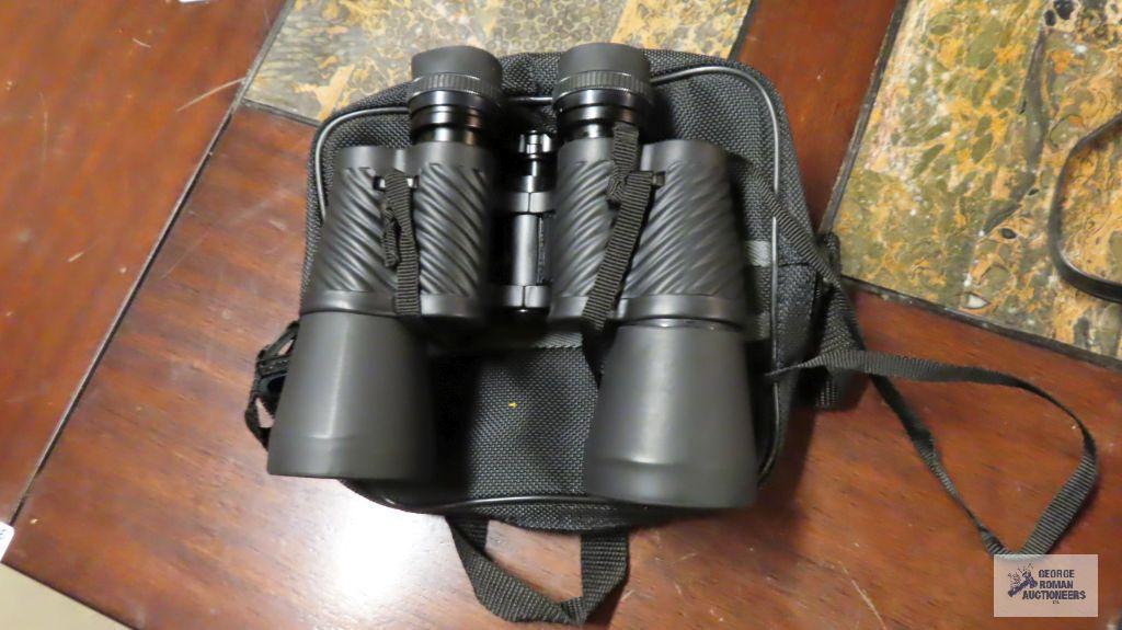 Tasco zip focus fully coded 10x50 mm wide angle binoculars