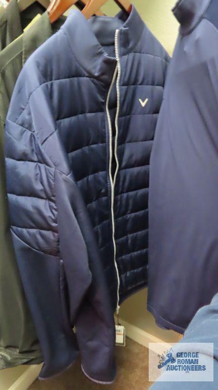 Callaway jacket and pullover, size 3X
