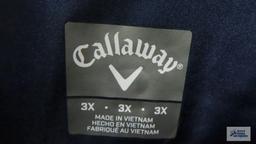 Callaway jacket and pullover, size 3X