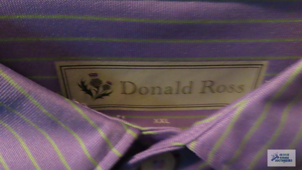 Donald Ross shirts, size 2X