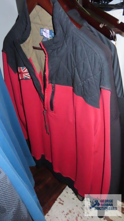 men's golf pullover jackets,...sizes 3XL to 4X