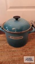 Le Creuset enamel pot