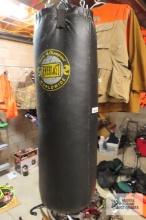 Everlast choice of Champions punching bag, bring tools for removal