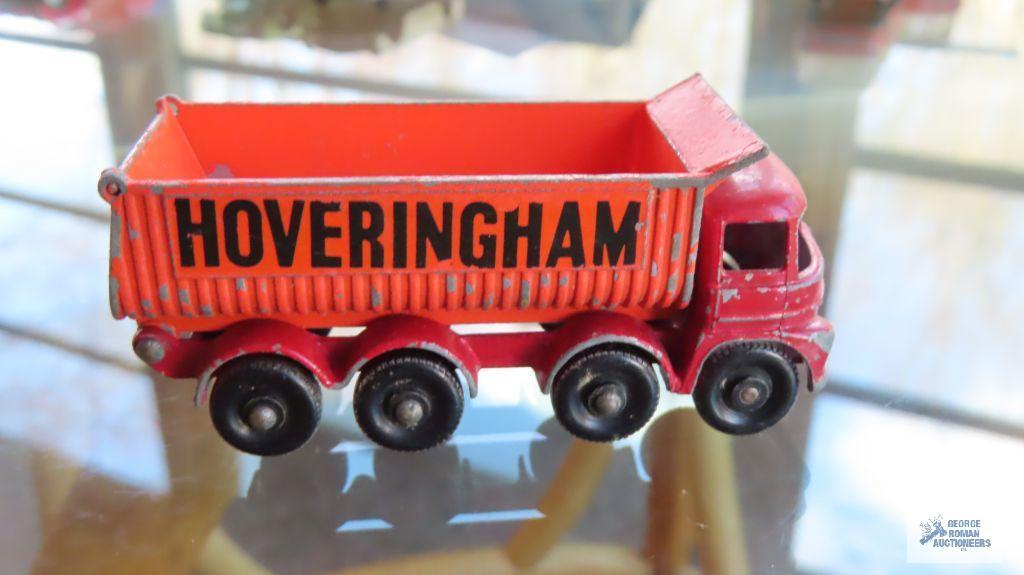 Douglas and Hoveringham tipper trucks made in England by Lesney