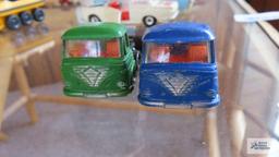 Two tilt cab "IMPY" trucks made in England