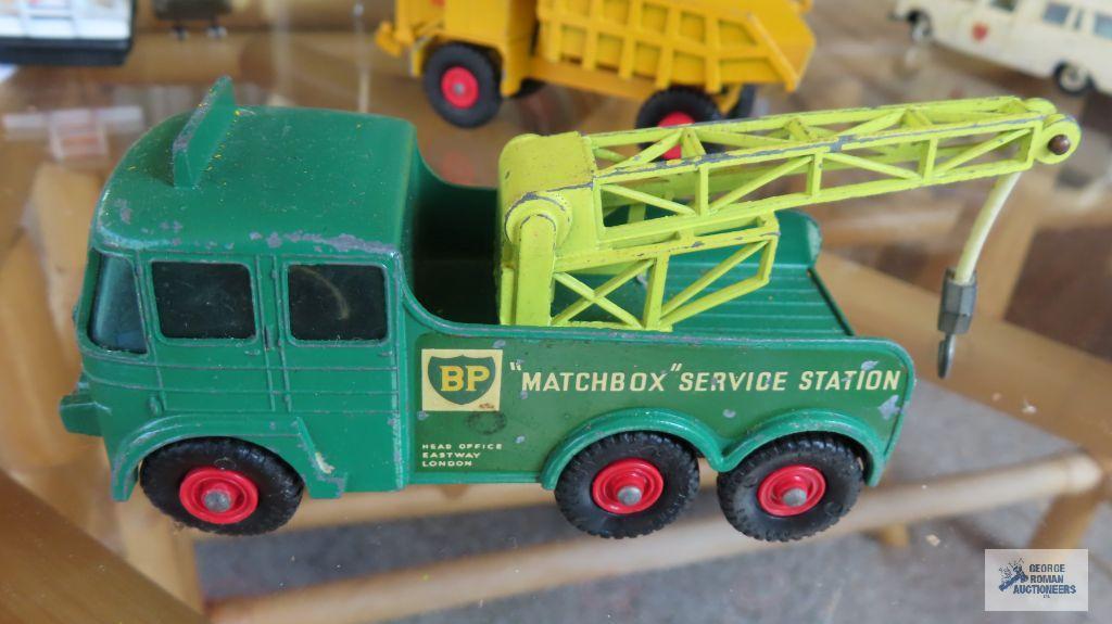 BP Matchbox service station truck, king size, made in England by Lesney