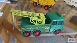 BP Matchbox service station truck, king size, made in England by Lesney