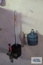 Expert Manufacturing Corp. electric motor and Flow Tech pedestal sump pump