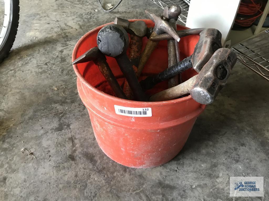 BUCKET OF HAMMERS