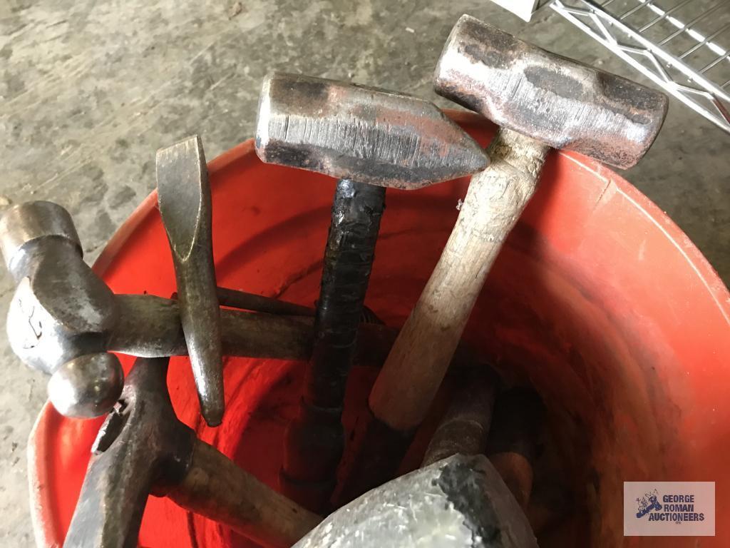 BUCKET OF HAMMERS