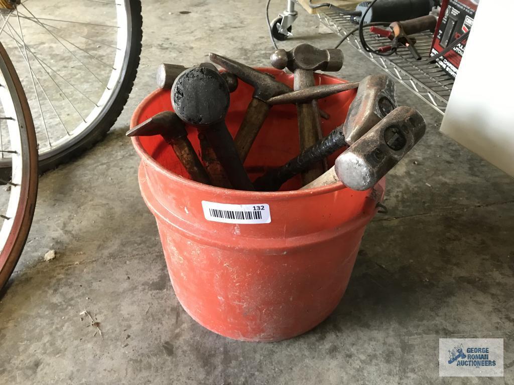 BUCKET OF HAMMERS