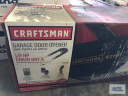 CRAFTSMAN GARAGE DOOR OPENER, 1/2 HP