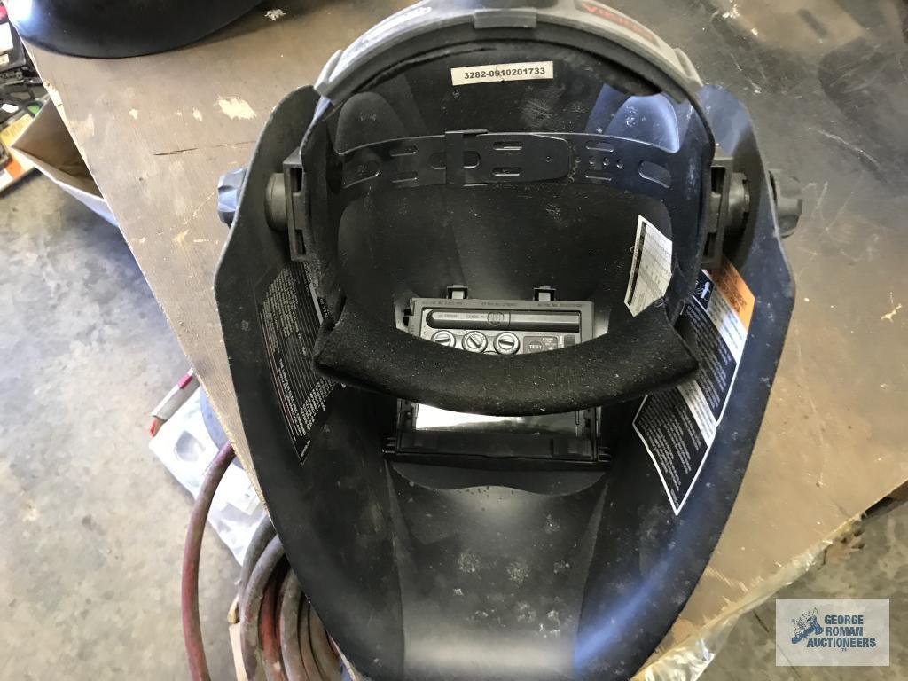 (2) WELDING HELMETS