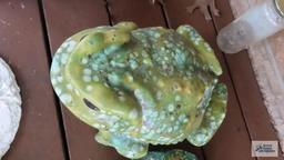 outdoor frog decorations