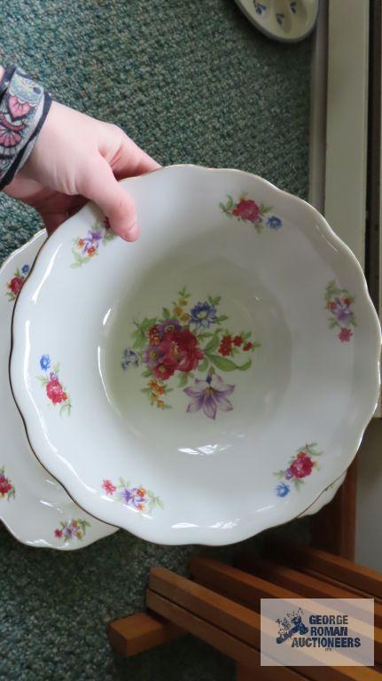 floral china made in Poland