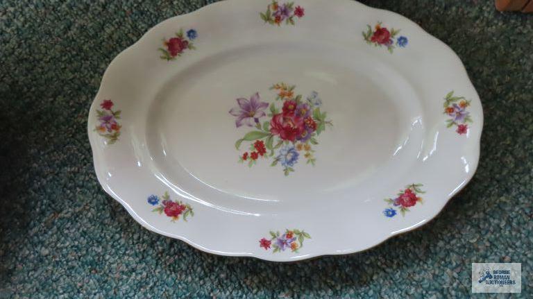 floral china made in Poland