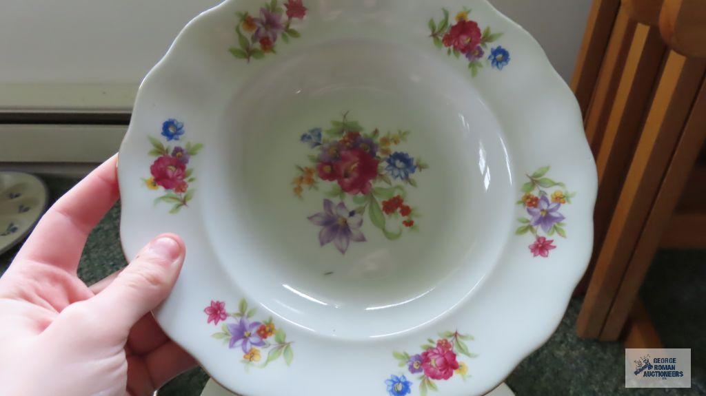 floral china made in Poland