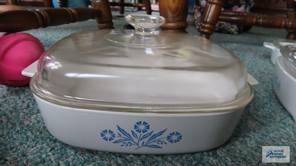 Corning Ware casseroles